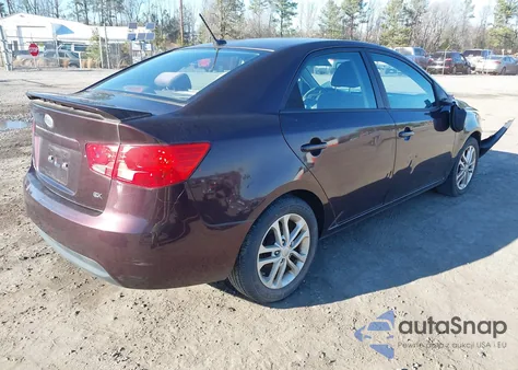 2011 Kia Forte Ex from USA, damaged, VIN KNAFU4A24B5376600